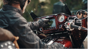 The Indian Motorcycle® Ride Command™ System